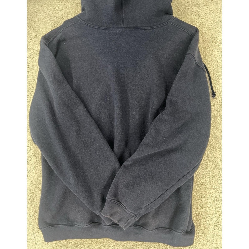 Bayside Hoodie Mens L IATSE Local 728 Studio Lighting Navy Full Zip USA Workwear - Picture 12 of 16